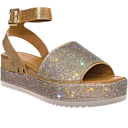 NVB Celeste™ Crystal Flatform Sandals