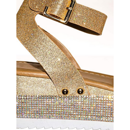 NVB Celeste™ Crystal Flatform Sandals