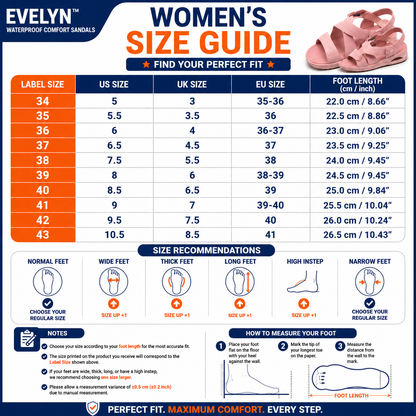 EVELYN™ Waterproof Comfort Sandals