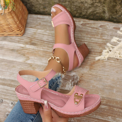 NVB™ Luna Block Heel Sandals