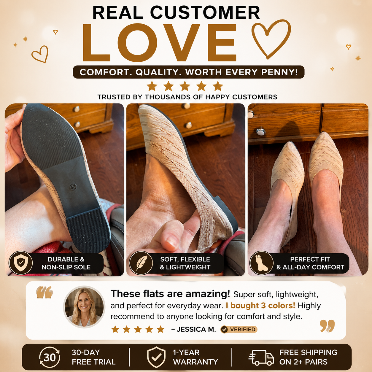 Velmira™ Knit Flats