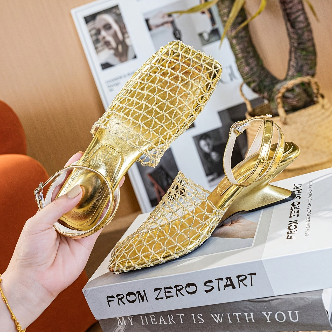 ÉLORIA™ Mesh Heels