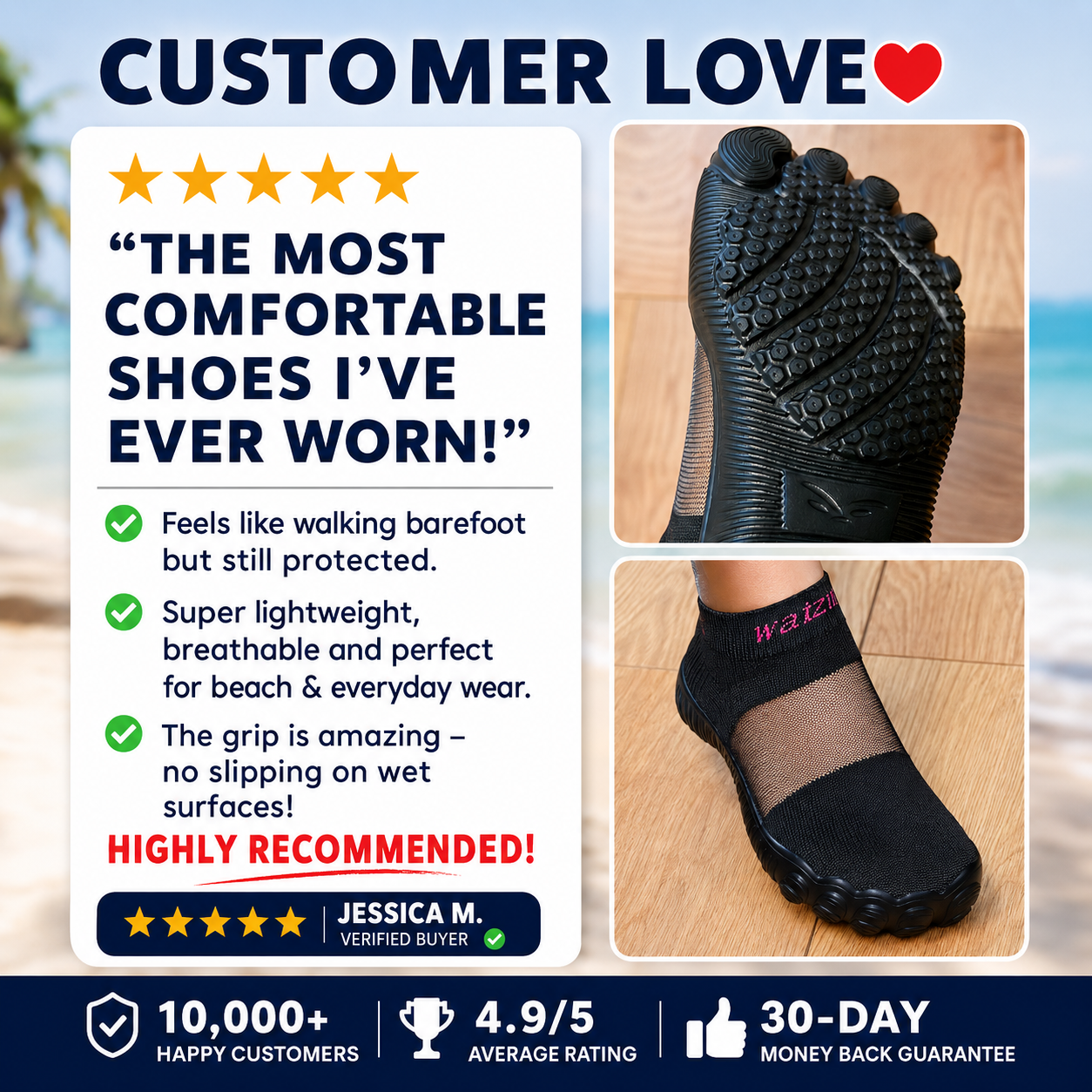 AirStep™ Barefoot Shoes
