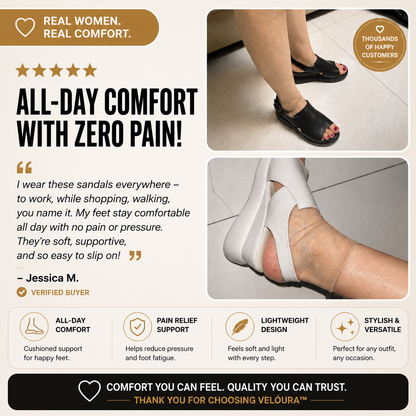 Veloura™ Orthopedic Comfort Sandals