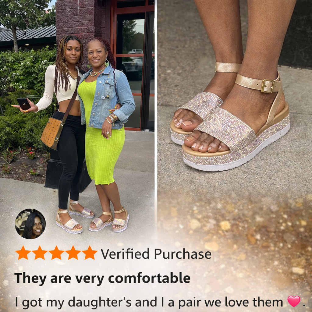 NVB Celeste™ Crystal Flatform Sandals