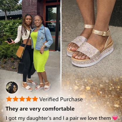 NVB Celeste™ Crystal Flatform Sandals