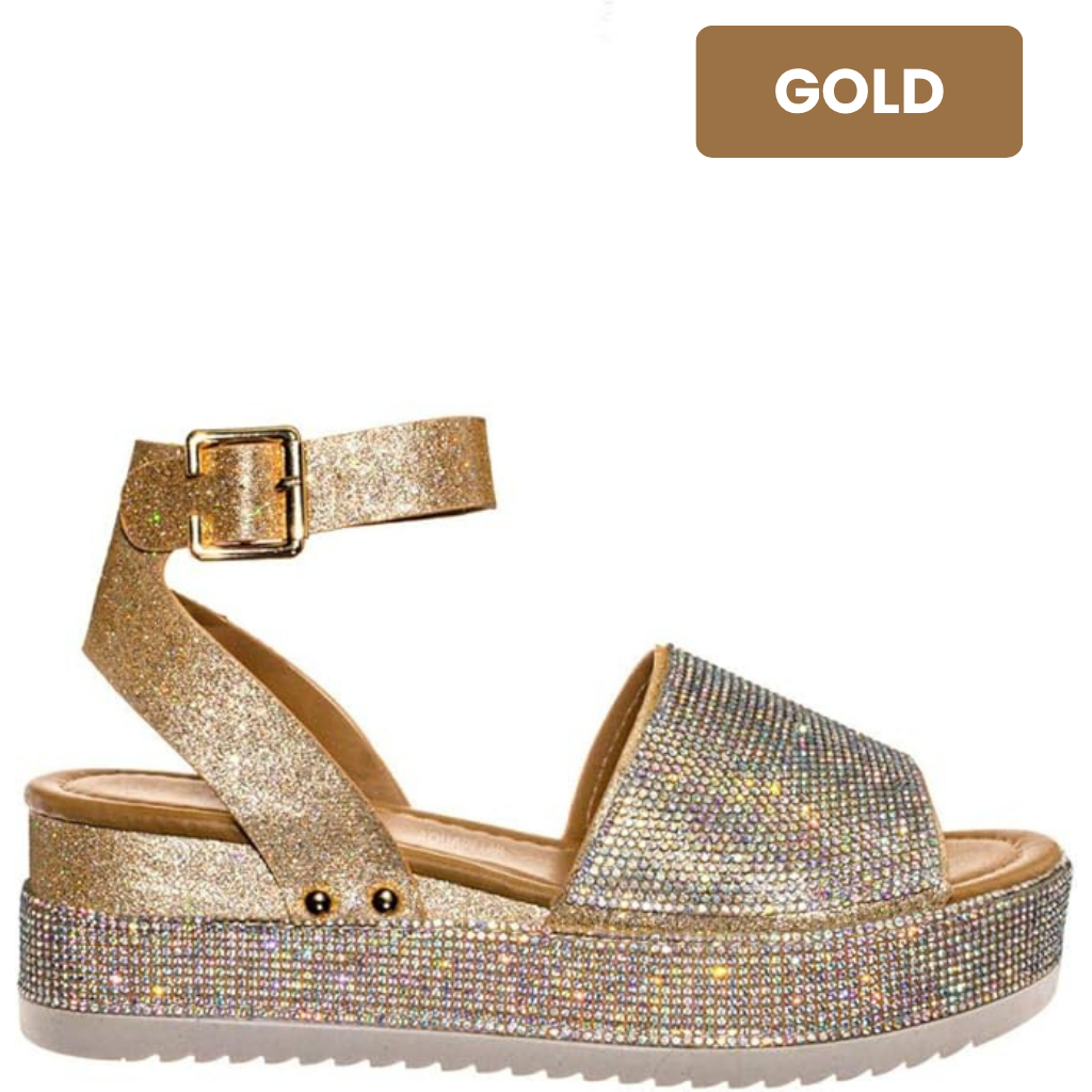 NVB Celeste™ Crystal Flatform Sandals