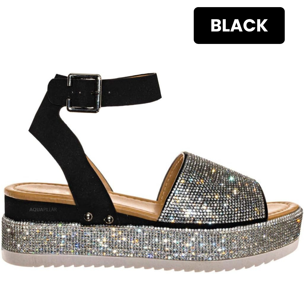 NVB Celeste™ Crystal Flatform Sandals