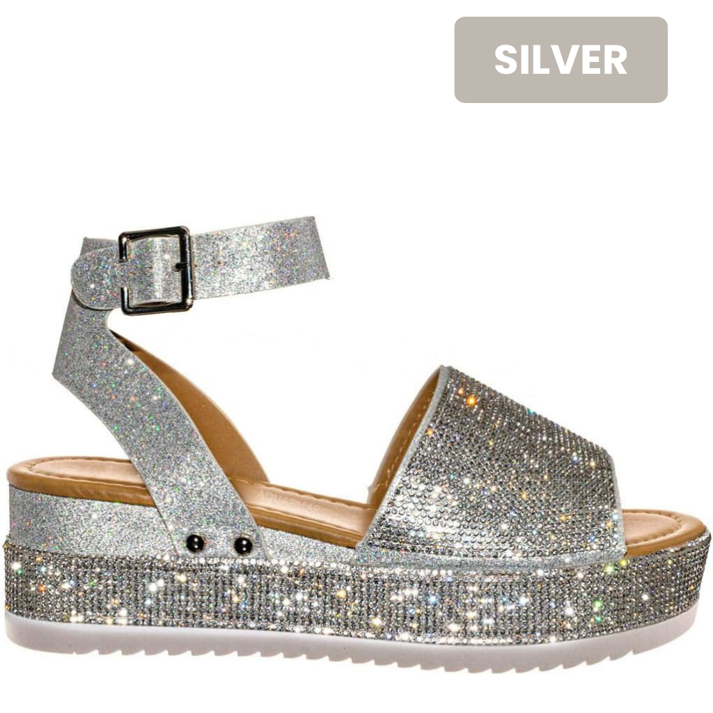 NVB Celeste™ Crystal Flatform Sandals