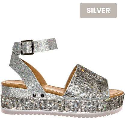 NVB Celeste™ Crystal Flatform Sandals