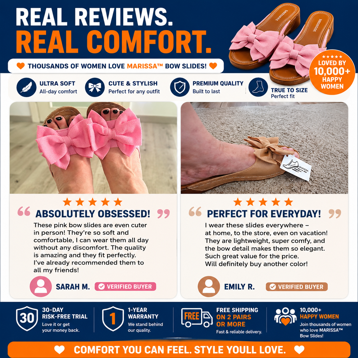 MARISSA™ Bow Slides