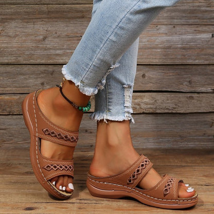 Orthopedic Wedge Sandals – Walk All Day Without Foot Pain