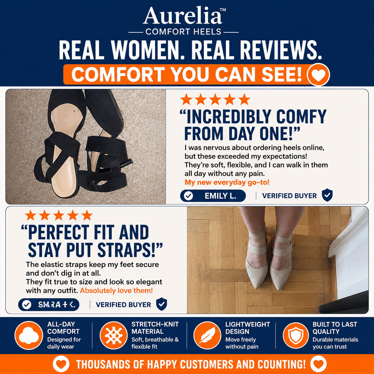 Aurelia™ Comfort Heels