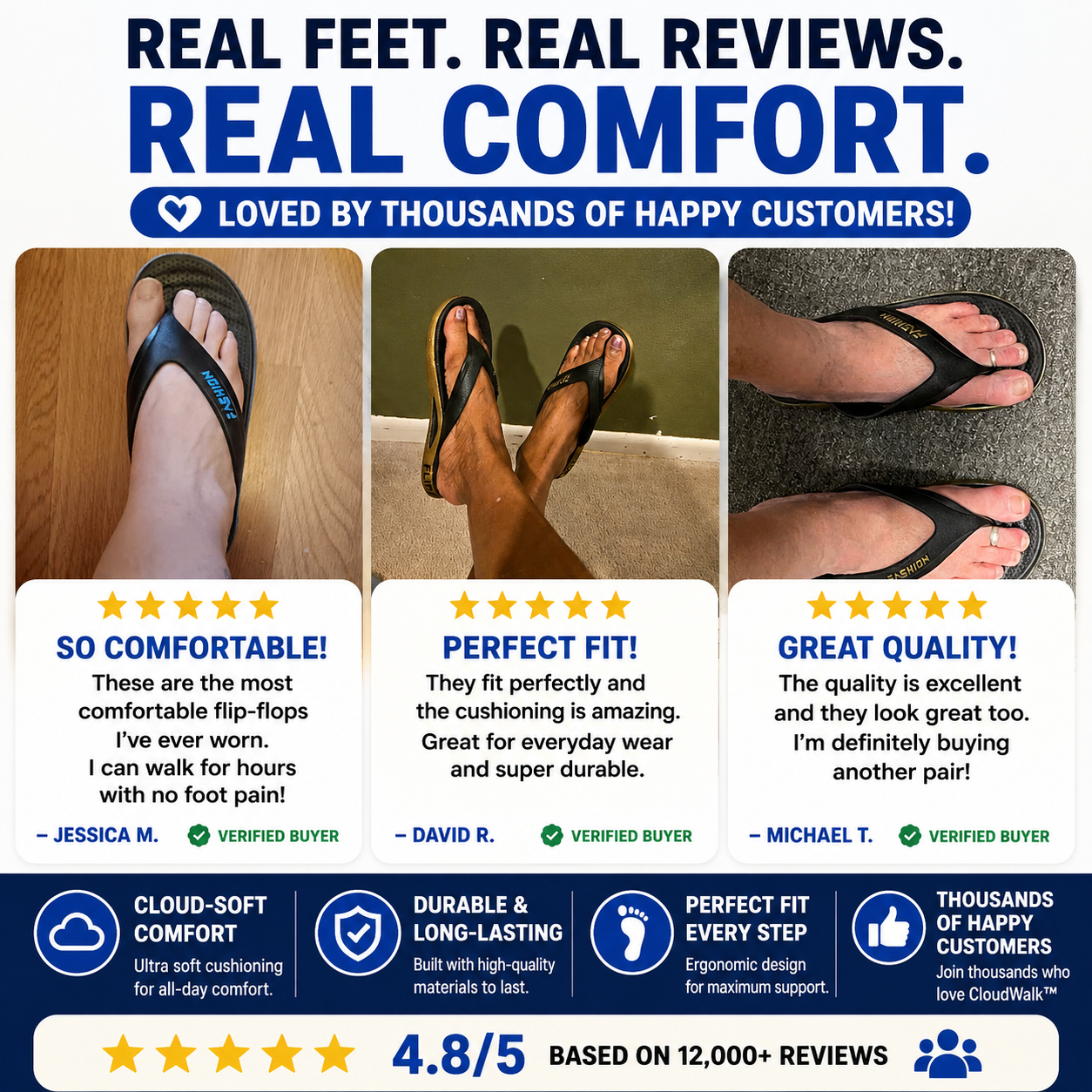 CloudWalk™ Flip-Flops