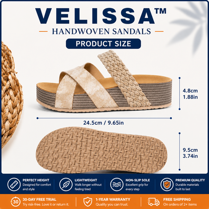 VELISSA™ Handwoven Sandals