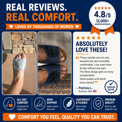 PetalWalk™ Orthopedic Sandals