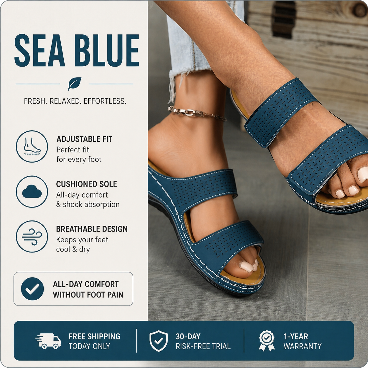 ComfortStep™ Orthopedic Airflow Sandals
