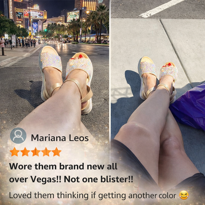 NVB Celeste™ Crystal Flatform Sandals
