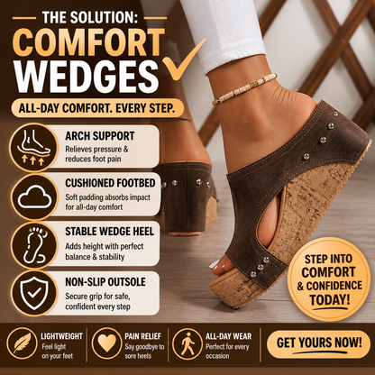 CloudCush™ Orthopedic Wedge Slides
