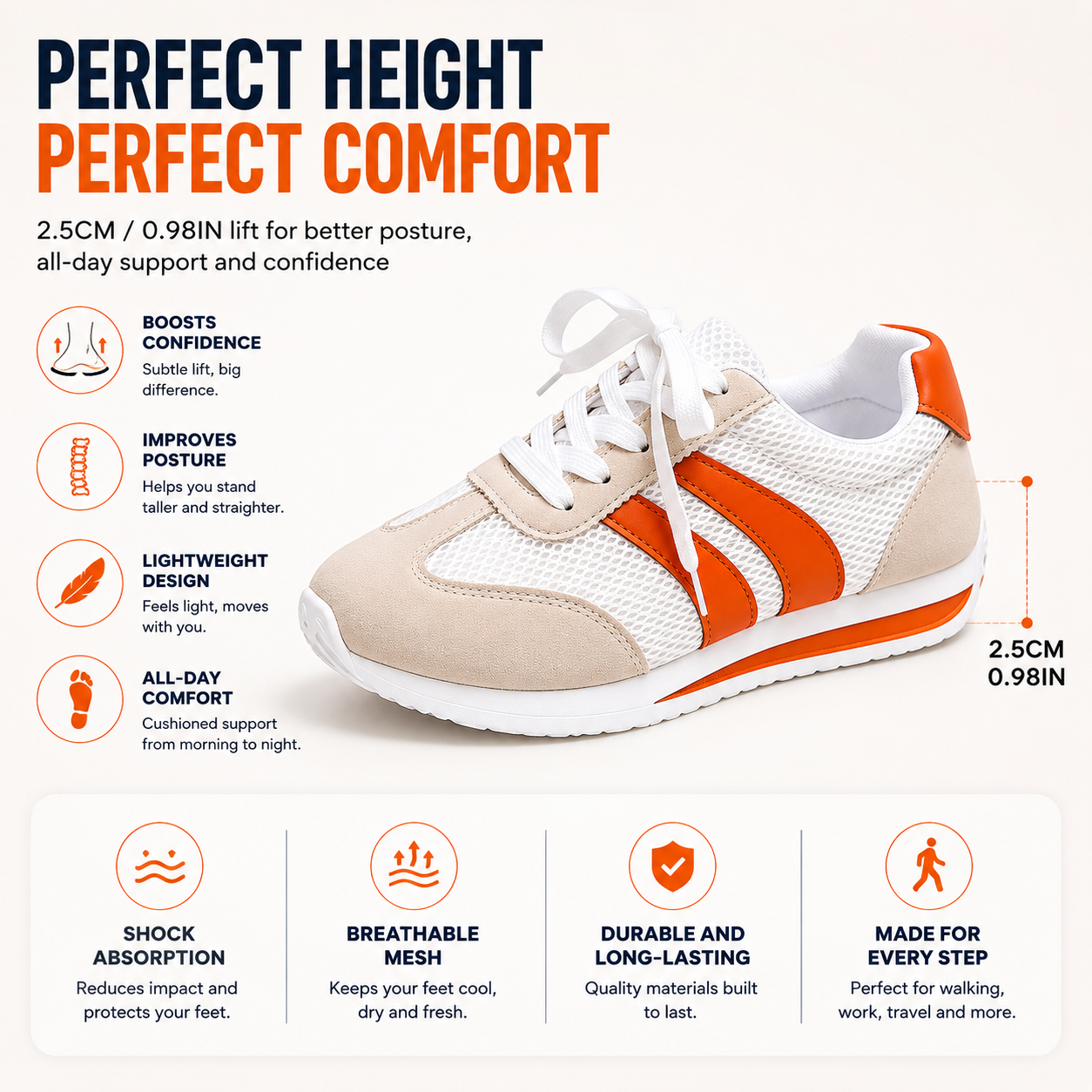 NovaStep™ Casual Sneakers