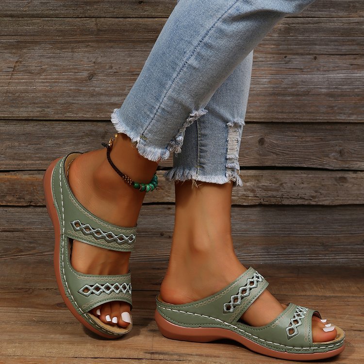 Orthopedic Wedge Sandals – Walk All Day Without Foot Pain