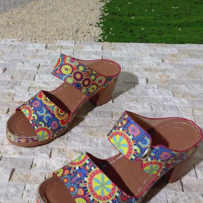 Solévia™ Mosaic Comfort Heels