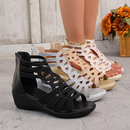 EaseWalk™ Supportive Wedge Sandals