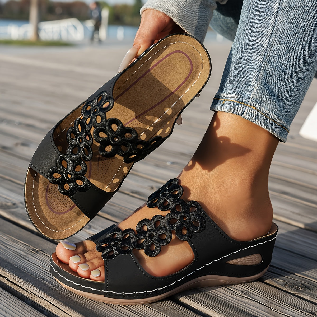 BreezeWalk™ Summer Platform Sandals