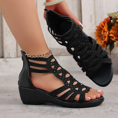 EaseWalk™ Supportive Wedge Sandals