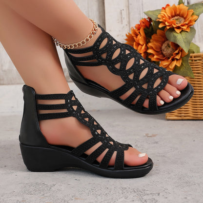 EaseWalk™ Supportive Wedge Sandals