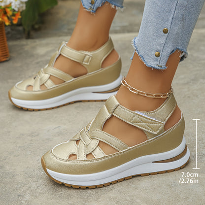 ComfortLift™ Orthopedic Platform Sandals – Walk Pain-Free & Look Taller Instantly