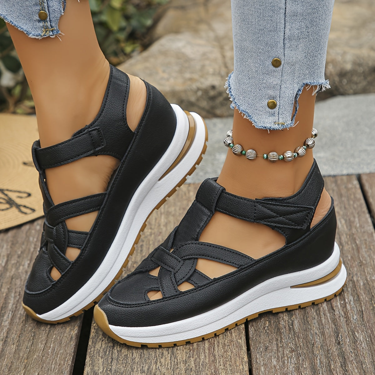 ComfortLift™ Orthopedic Platform Sandals – Walk Pain-Free & Look Taller Instantly