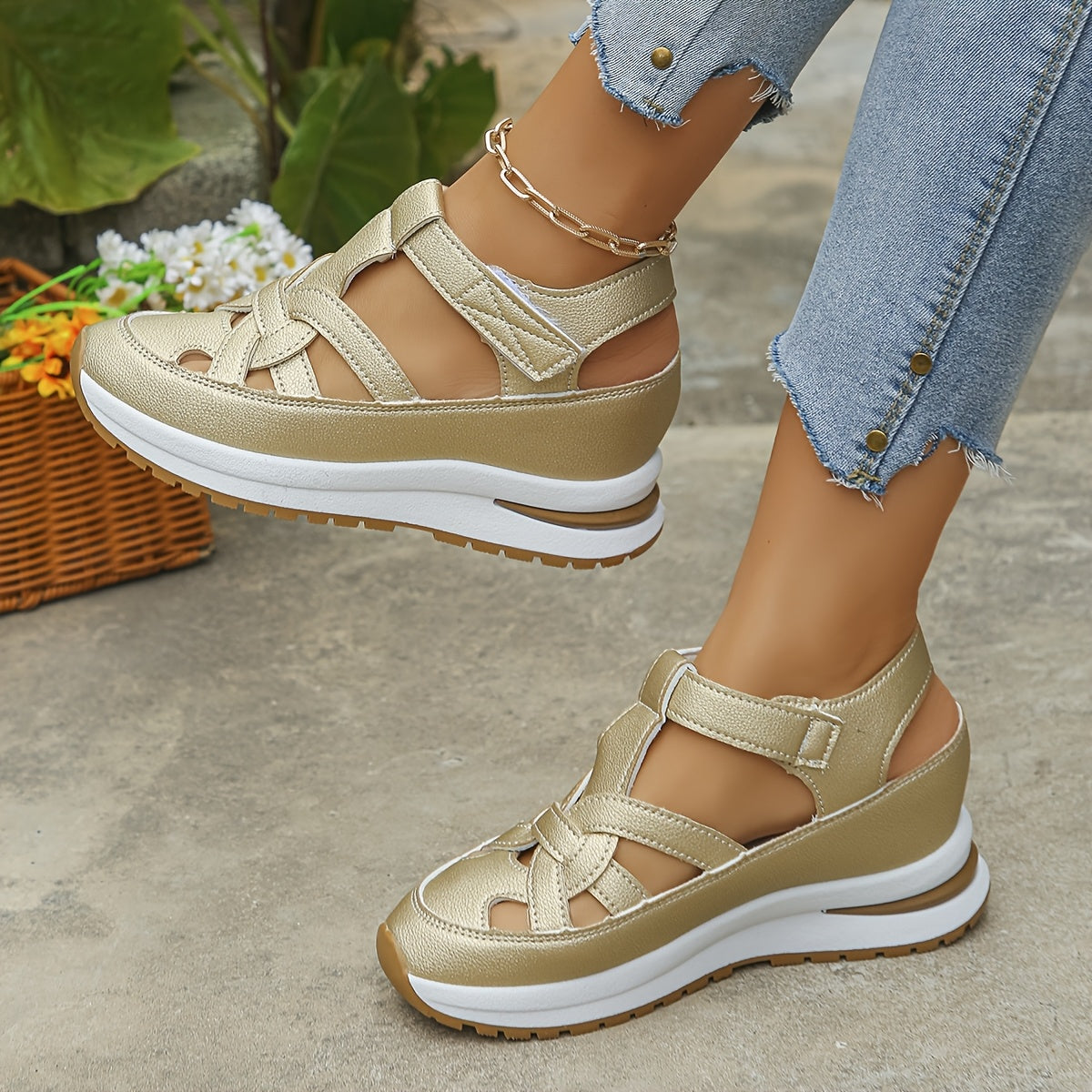 ComfortLift™ Orthopedic Platform Sandals – Walk Pain-Free & Look Taller Instantly