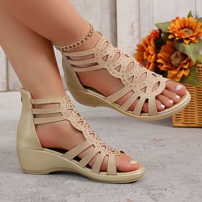 EaseWalk™ Supportive Wedge Sandals